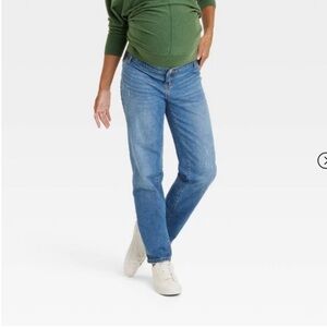 Under Belly 90's Straight Maternity Pants - Isabel Maternity by Ingrid & Isabe